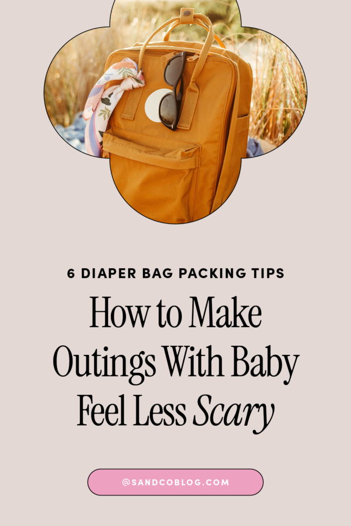 diaper bag packing tips for first-time moms