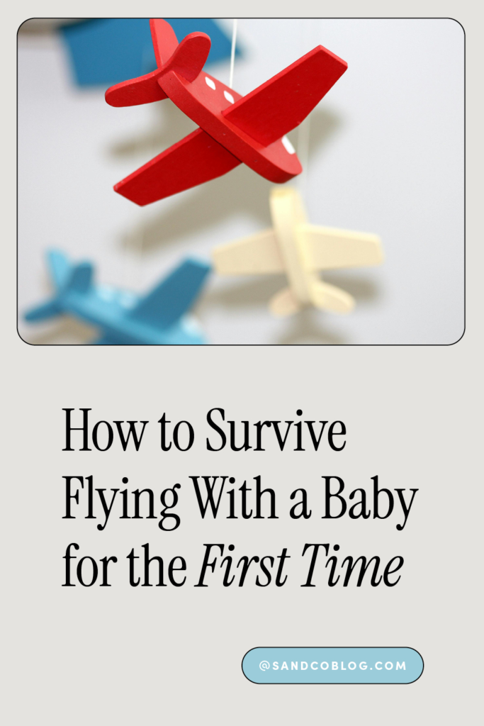 travel tips for flying with a baby