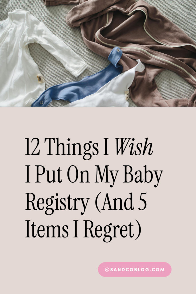 Baby registry tips for first-time moms favorites and regrets