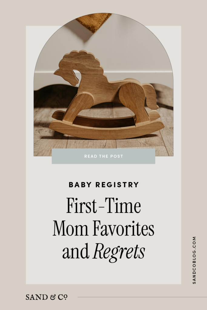 Baby registry favorites and regrets wooden toy