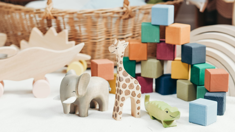 Baby products toys wooden blocks