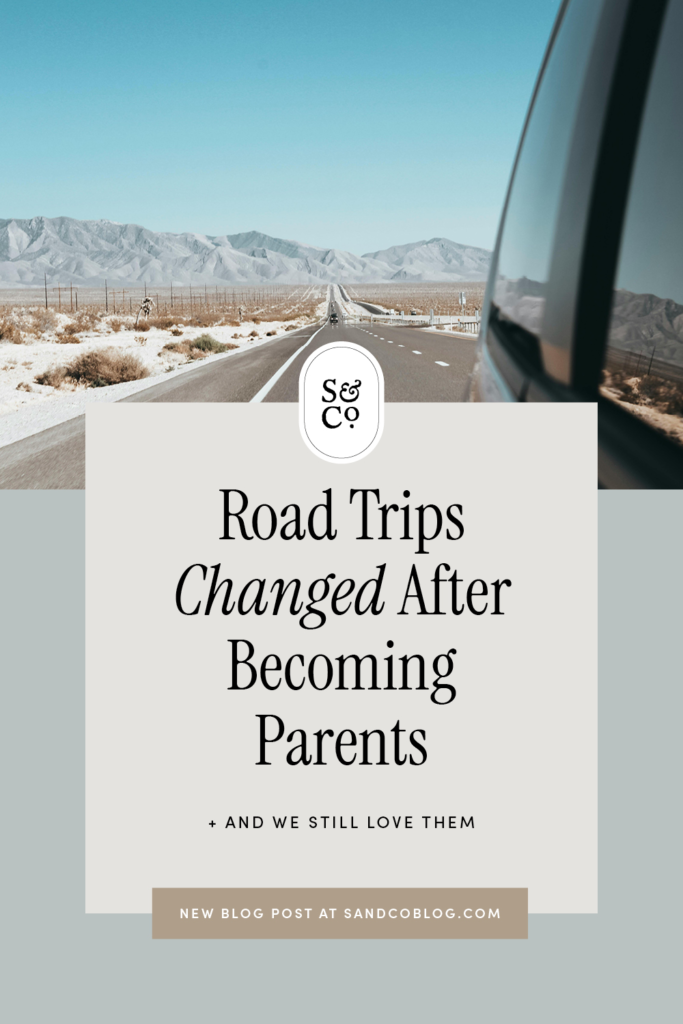 Road trips with a baby open highway car window