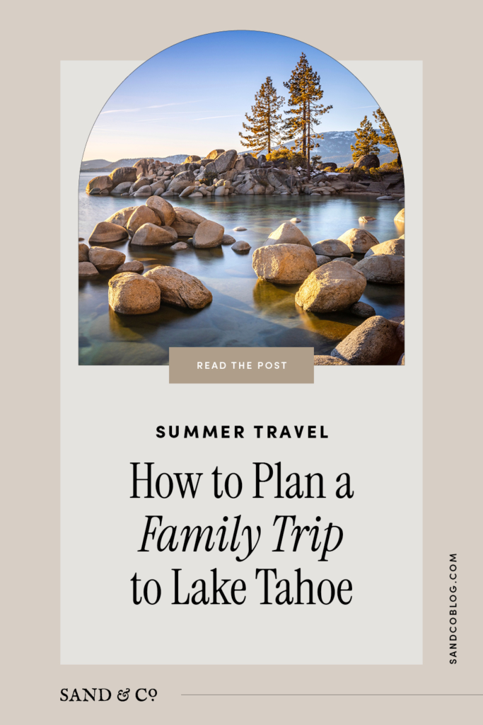 Baby-friendly summer weekend in Truckee Lake Tahoe
