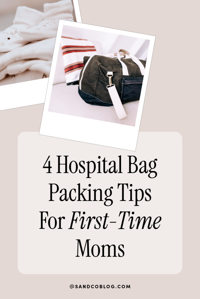 hospital bag packing list for first-time moms